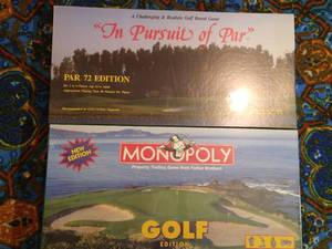 lot 471 image: Two New Golf Games Monopoly & Pursuit of Par