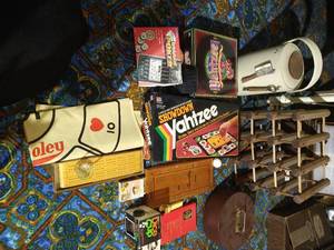 lot 481 image: Games, Card Games & Wine Rack