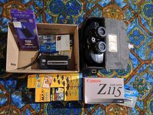 lot 497 image: 35MM Camera, 35MM Film, Batteries & Binoculars