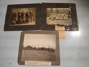 lot 563 image: Three Antique Photographs from Early 1900s