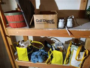 lot 578 image: Golf Balls, Shoes & Handles