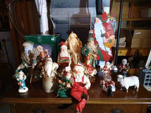 lot 586 image: Huge Lot of Santas