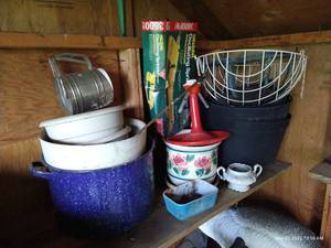 lot 594 image: Sprinklers, Pots, Hanging Planters, Etc