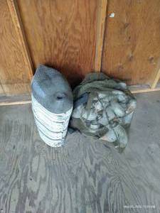 lot 601 image: Stackable Rubber Goose Decoys