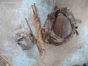 lot 628 image: Decoys, Bag & Duck Blind
