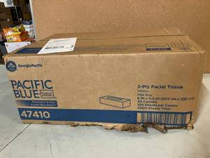 lot 75 image: Facial Tissue