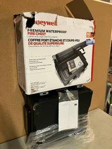 lot 107 image: Honeywell Fire Chest