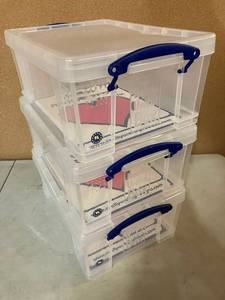 lot 27 image: 9 Liter Storage Boxes