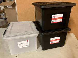 lot 123 image: File Storage Totes