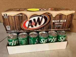 lot 17 image: Root Beer and Sprite