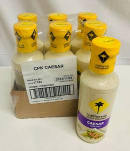 lot 454 image: 6x 12oz Caesar Dressing-California Pizza Kitchen