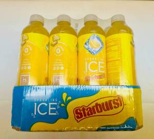 lot 460 image: 12x Sparkling Ice Starburst-Lemon