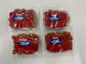 lot 243 image: G. 4x 12oz Beef Cocktail Smokies