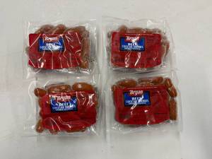 lot 244 image: G. 4x 12oz Beef Cocktail Smokies