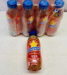 lot 272 image: MM. 12x 15.9oz Snapple Elements