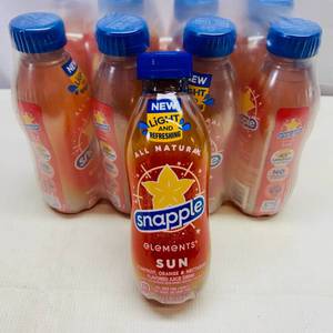 lot 275 image: MM. 12x 15.9oz Snapple Elements