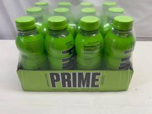 lot 311 image: 12x 16.9oz Prime Hydration-Lemon Lime