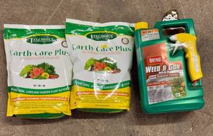 lot 7 image: Weed B Gon & Earthcare Plus Plant Nutrition-Organic