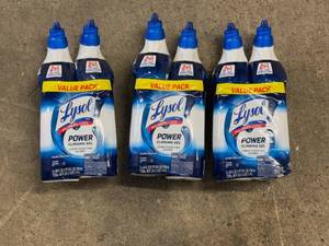 lot 21 image: 3xValue Pack Lysol Power Cling Gel