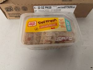 lot 62 image: 4x 22oz Oscar Mayer Rotisserie Seasoned Chicken Breast Lunch Meat