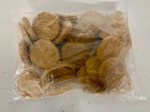 lot 88 image: 7lbs Chicken Pattie Fritters