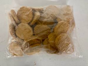 lot 89 image: 7lbs Chicken Pattie Fritters
