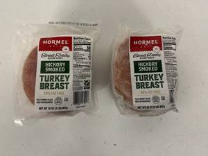 lot 104 image: 2x 32oz Bread Ready Hickory Smoked Turkey Breast