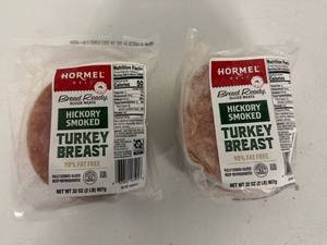 lot 108 image: 2x 32oz Bread Ready Hickory Smoked Turkey Breast