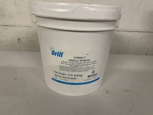 lot 165 image: 15lbs Brill Garlic Spread-Ready To Use For Garlic Bread