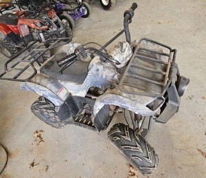 lot 7 image: Youth Size All-Terrain Vehicle (ATV) Quad Bike