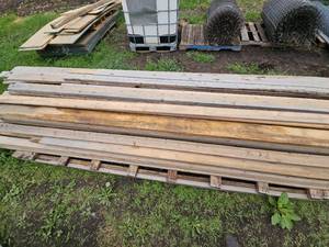 lot 37 image: Lot of Reclaimed Lumber Timber Boards