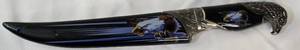 lot 18 image: 13 EAGLE HEAD Dagger Collectors Hunting Knife Decorative Sheath