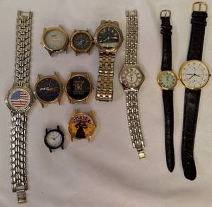 lot 32 image: Project Bag of Watches  11 different Watches from Citizen,Casio,Pulsar and more