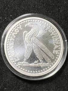 lot 10 image: 1 TROY OZ .999 FINE SILVER 2024 ST HELENA ROUND IN AIRTITE