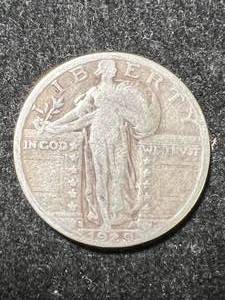lot 31 image: 1929-S US STANDING LIBERTY QUARTER