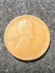 lot 50 image: 1910-S US WHEAT CENT