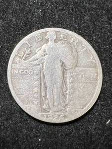 lot 67 image: 1926 US STANDING LIBERTY QUARTER