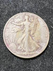 lot 88 image: 1946-S US WALKING LIBERTY HALF DOLLAR