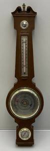 lot 70 image: 23 12 Vintage Springfield Barometer And Thermometer Vintage 1960s-70s