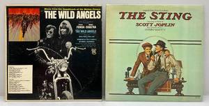 lot 86 image: Vintage The Sting & The Wild Angels Albums