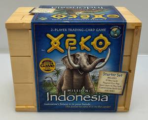 lot 92 image: Xeko Mission Indonesia 2-Player Trading Card Game (NIB)
