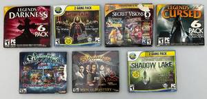 lot 102 image: Misc. Vintage PC Games Including Grim Tales And More (Some Factory Sealed) Boxes Beat Up