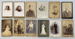 lot 105 image: Antique Photographs 4 14 x 6 12