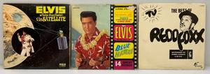 lot 162 image: Vintage Elvis Presley & Redd Foxx Albums
