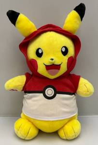 lot 185 image: Vintage Build A Bear Pokemon Pikachu 16 With Hoodie