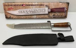 Vintage Stone Mountain Commemorative Bowie C.S.A. "A Tribute To Southern History And Heritage" (New Old Stock)