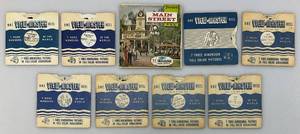 lot 268 image: Misc. Vintage Veiw-Master Cartoon Reels Including Disneyland Main Street & More