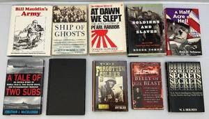 lot 285 image: Misc. Vintage War Story Books  & More
