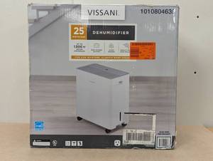 lot 17 image: 25 pt. Dehumidifier up to 1,500 sq. ft. ENERGY STAR for Basement, Garage, or Wet Rooms in White