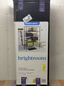 5 Tier Wide Wire Shelving - Brightroom™ - Heavy Duty